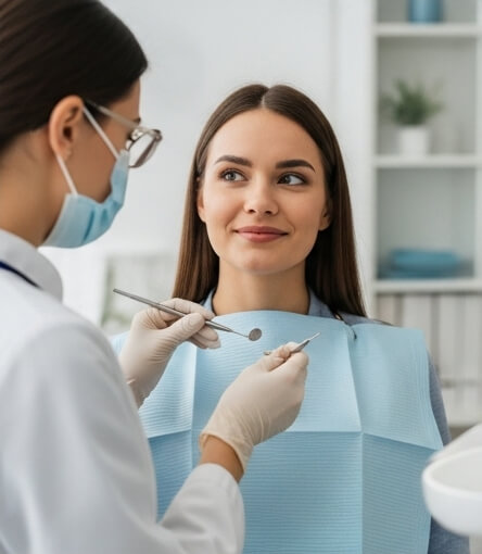 Women getting tooth pain treatment - Emergency dentist Bath